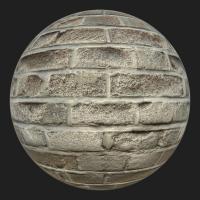 PBR texture wall bricks